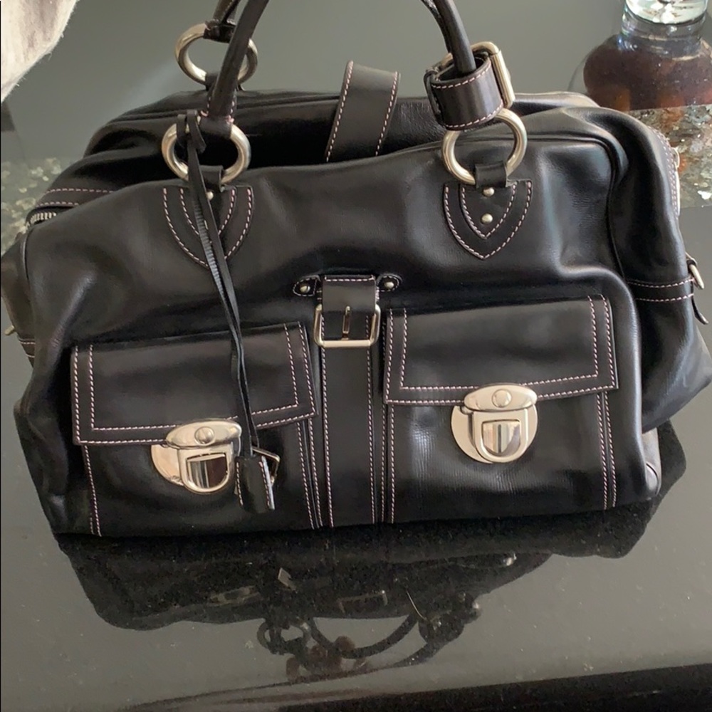 Marc Jacobs Leather Buckle Bag